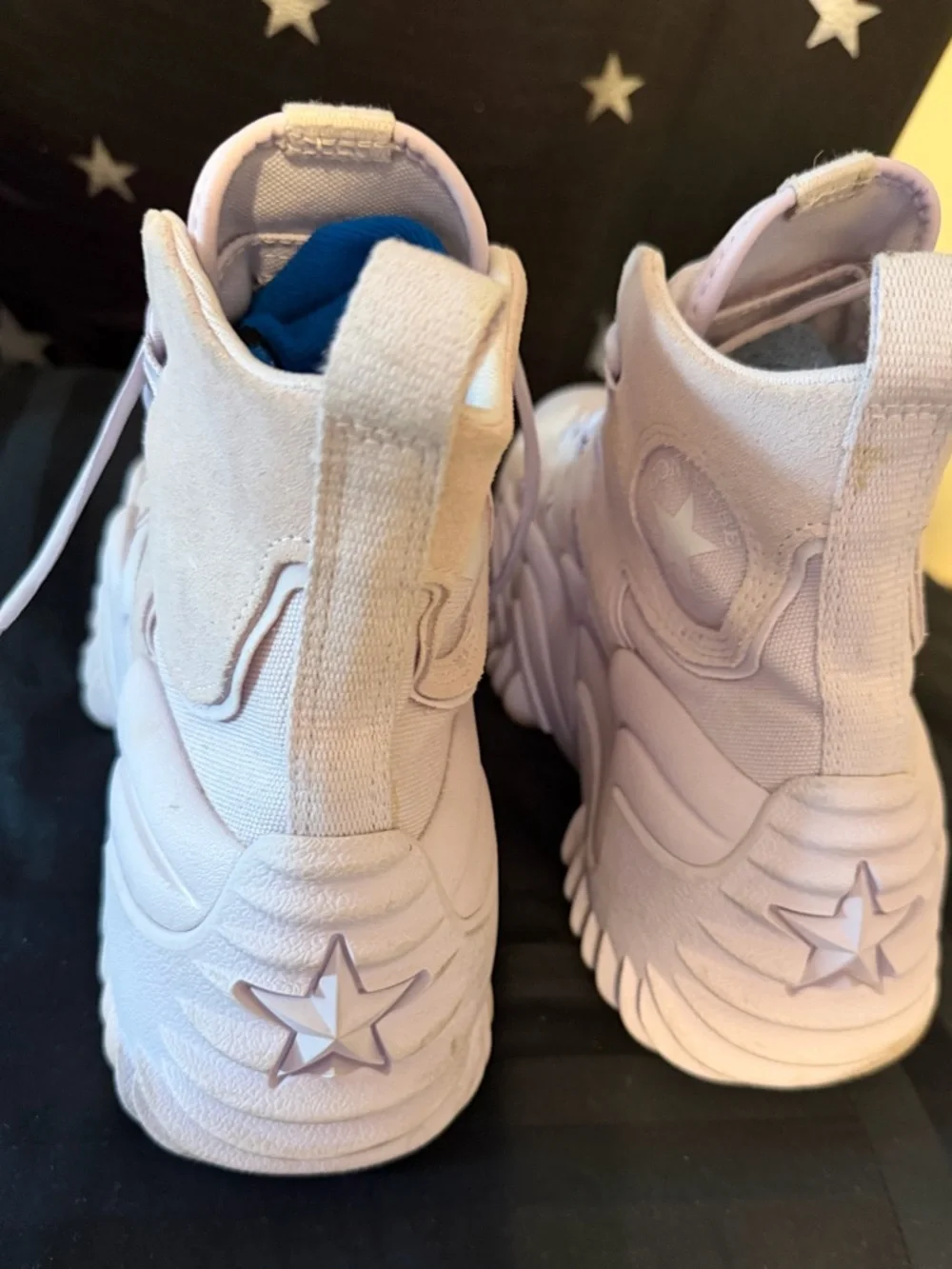 Converse Run Star Motion High Top Sneakers - Lilac - Picture 4 of 7